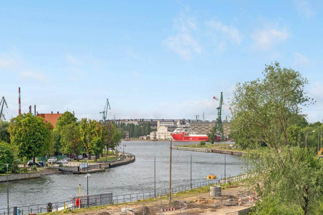 Nadmotlawie Riverside - Gym & Free Parking By Downtown Apartments Гданьск Экстерьер фото