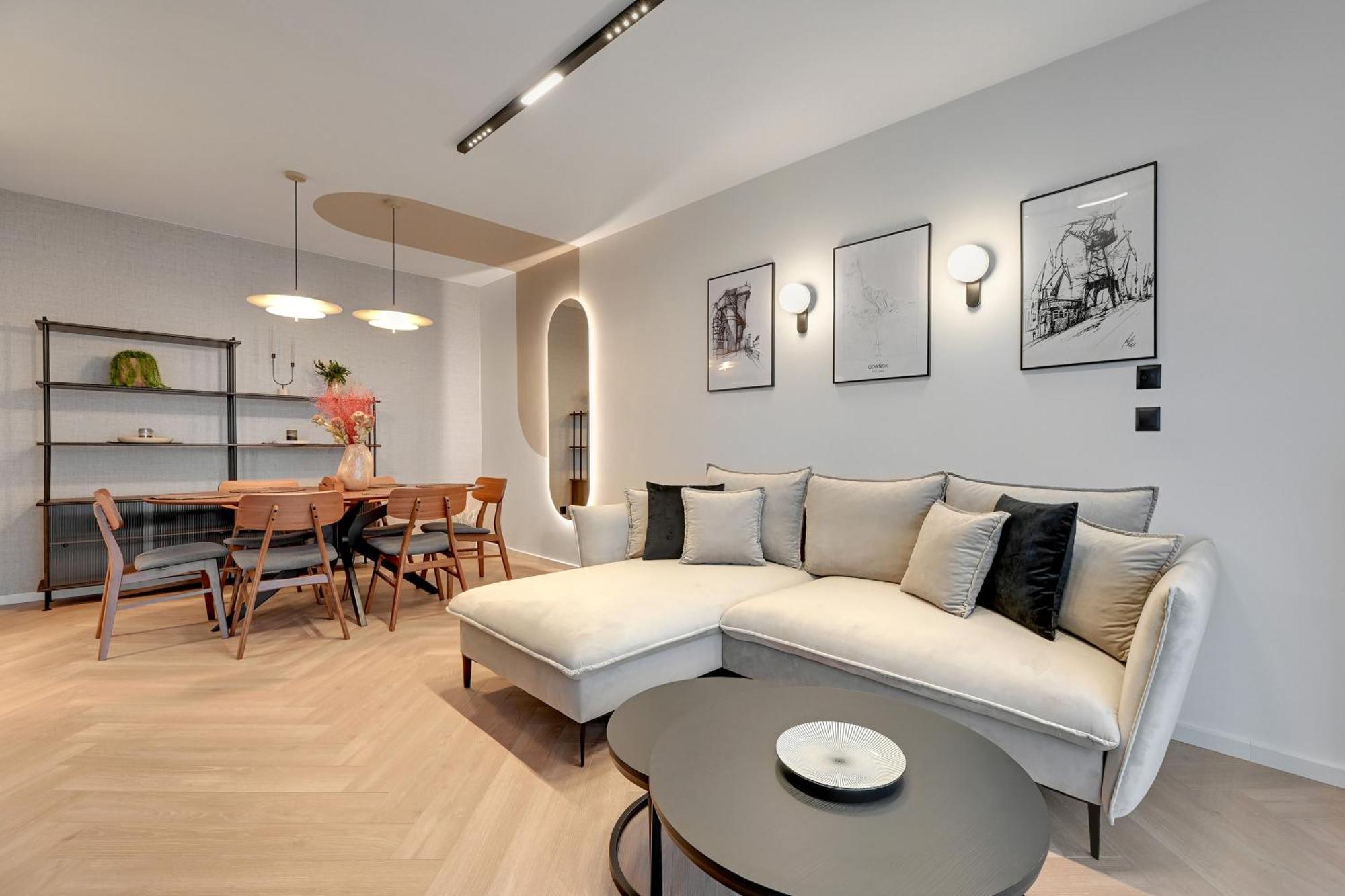 Nadmotlawie Riverside - Gym & Free Parking By Downtown Apartments Гданьск Экстерьер фото