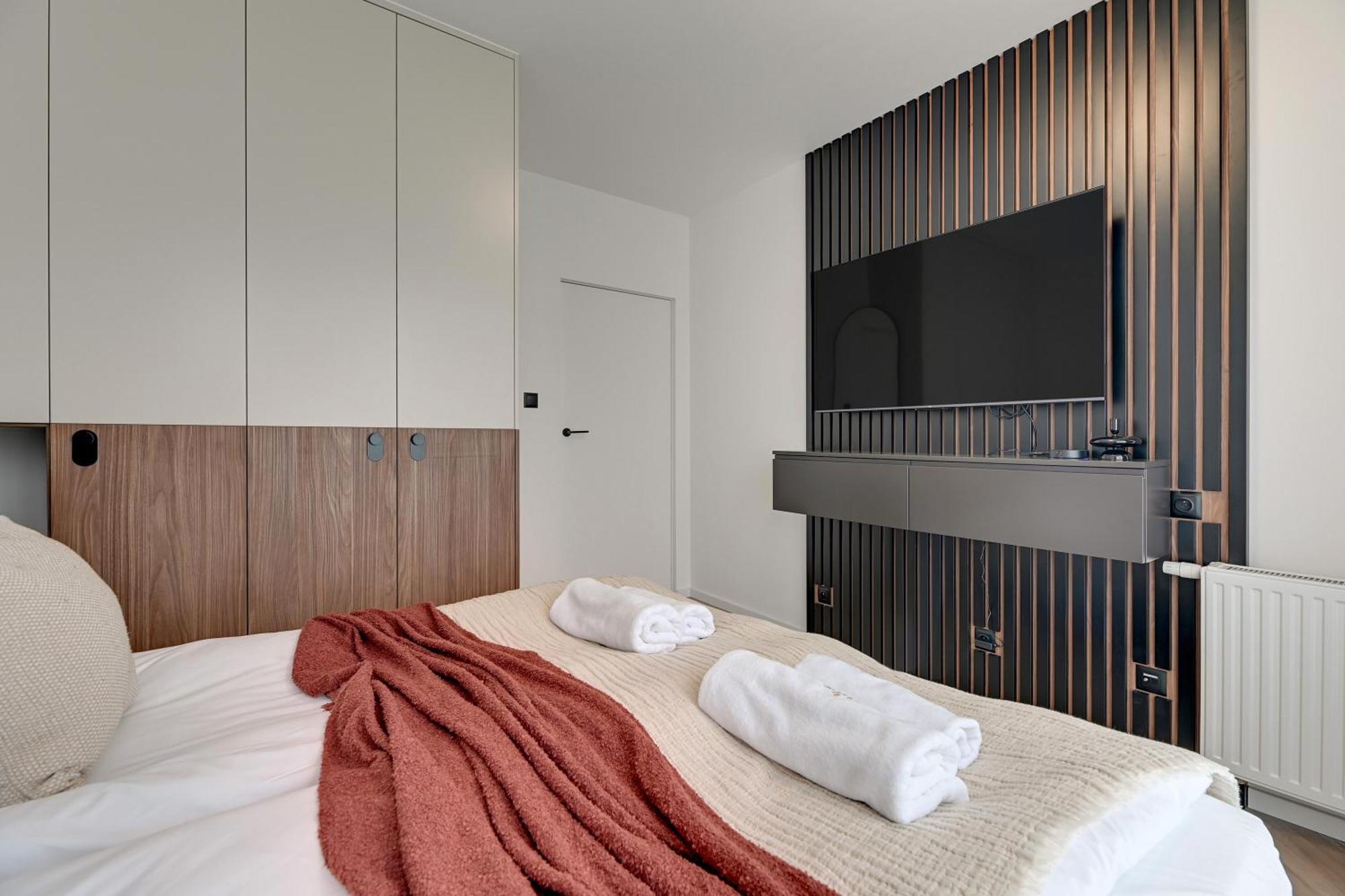 Nadmotlawie Riverside - Gym & Free Parking By Downtown Apartments Гданьск Номер фото