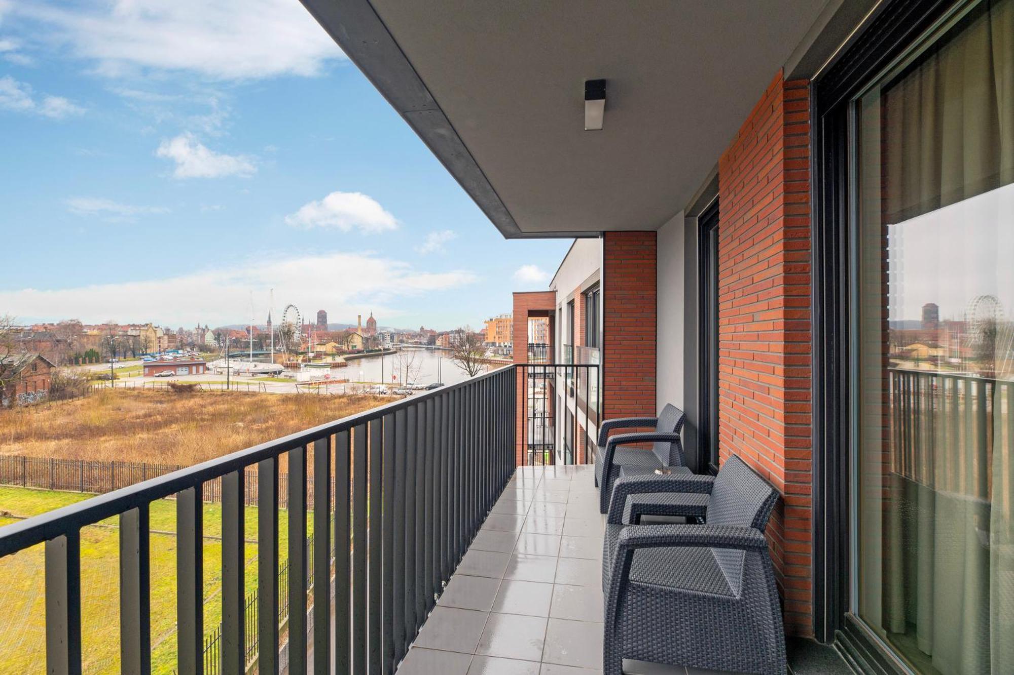 Nadmotlawie Riverside - Gym & Free Parking By Downtown Apartments Гданьск Номер фото